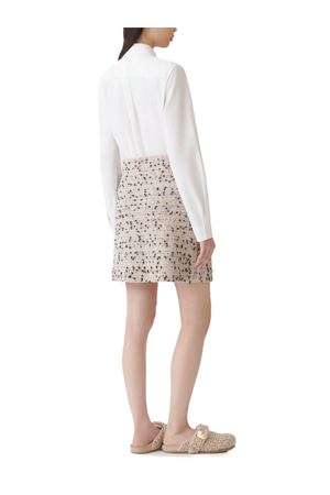 Buttoned tweed mini skirt FABIANA FILIPPI | GND215F404L545VR2